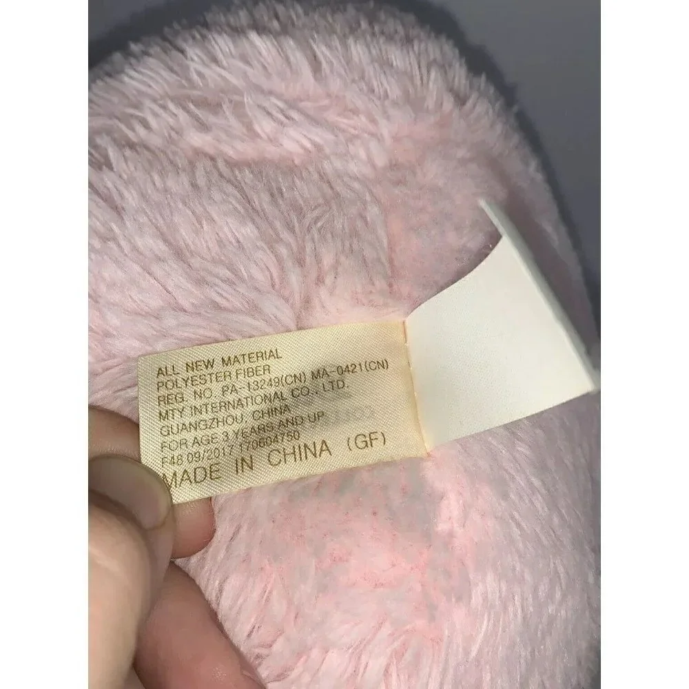 Dan Dee Hugs & Kisses Red Heart‎ Pink White Penguin Plush Toy 16”